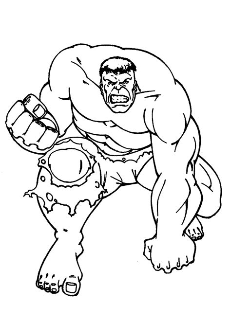 In ancient times, this hero was an ordinary physicist named bruce banner. Hulk coloring pages for kids printable free | Coloring ...