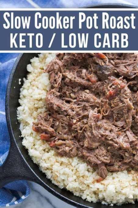 I always read that when cooking a pot roast in a slow cooker, you should cook on low for 8 hours. CROCK-POT KETO POT ROAST RECIPE (MISSISSIPPI STYLE ...
