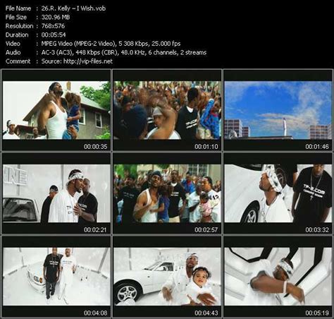 Provided to vnclip by sony music entertainment i wish · r. R. Kelly - I Wish - Download High-Quality Video(VOB)