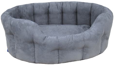 Oval Premium Faux Suede Softee Beds: Doggie Solutions