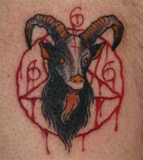 There are some people that can have a wicked sense about them, and often claim that the devil made them do it whenever they get into trouble. Thomas always hails satan by Aaron Powers : Tattoos