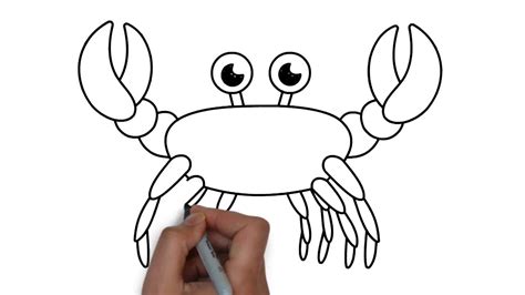 This step by step lesson progressively builds upon each previous step until you get to the final rendering of the crab. Crab Drawing Easy | Free download on ClipArtMag