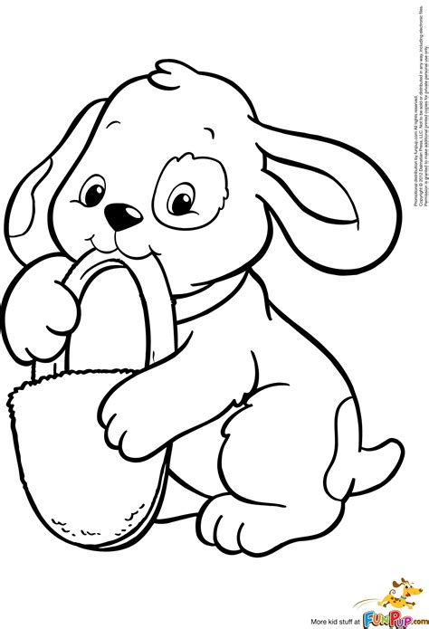Front views of dogs are nice, and they make for easy symmetrical drawings, but sometimes you want to see a bit of the side too. puppy coloring pages | Puppy coloring pages, Easy ...