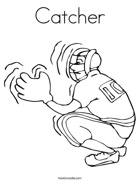 This drawing was made at internet users' disposal on 07 february 2106. Baseball Catcher Drawing at GetDrawings | Free download