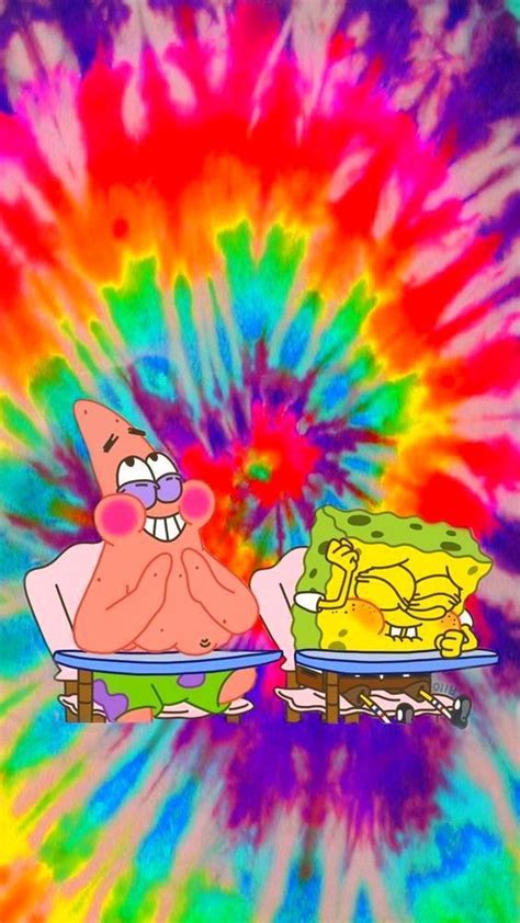 Find aesthetic spongebob wallpapers hd for desktop computer. Most recent Pictures tie dye background spongebob and ...