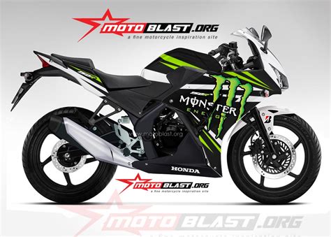 Motor 2 silinder 250 cc dibandrol otr 36 juta? Modif striping honda cbr150r lokal - Green Monster energy ...