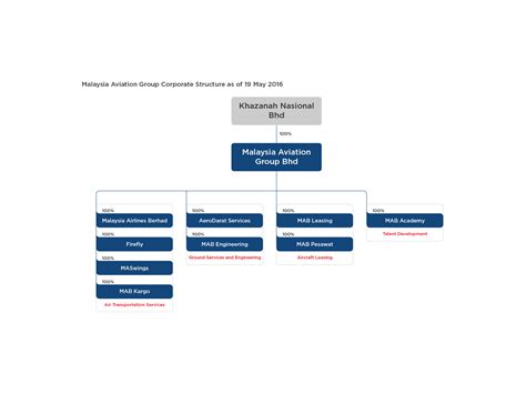 Types of organizational charts organization structure. Malaysia Aviation Group