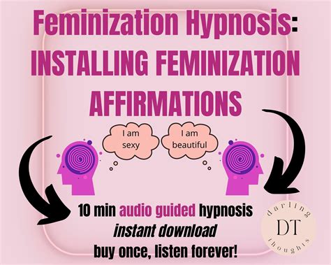 Feminization HYPNOSIS Visualization Installing Feminization Affirmations. Guided Visual 10