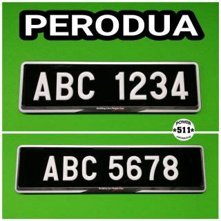 Bid no jpj syg48 sampai 4k. 1pc Number Plate + Cover Frame Include (STANDARD SIZE JPJ ...