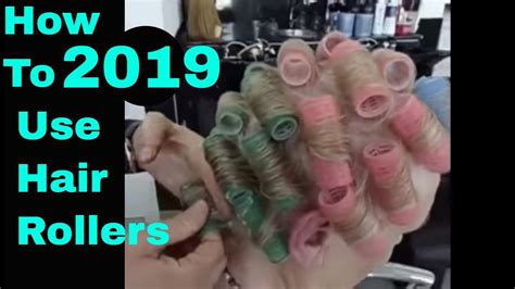 Keep going till you've covered your whole head and all the curls cool. How To Use Hair Rollers 2019 | Style Hair Using Hair ...