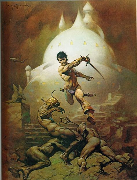 Frank frazetta ink illustrations illustration art cartoon drawings art drawings dragons john carter of mars fantasy kunst sword and sorcery. Frank Frazetta: Swords of Mars | Even More Cool Art ...