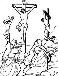 A number of individuals and groups were responsible for his death. Jesus crucified between two thieves on Calvary under the ...