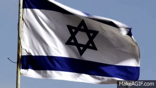 All graphics, illustrations or photographs. An Israeli flag waving in the breeze filmed in Israel. on ...