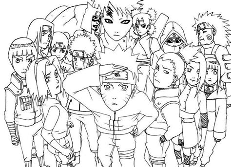 Naruto Coloring Pages - GetColoringPages.com