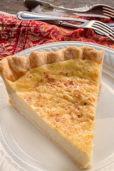 The custard has just the right amount of sweetness to complement the eggy flavor beautifully. Old Fashioned Custard Pie | Dessert recipes, Tart recipes ...