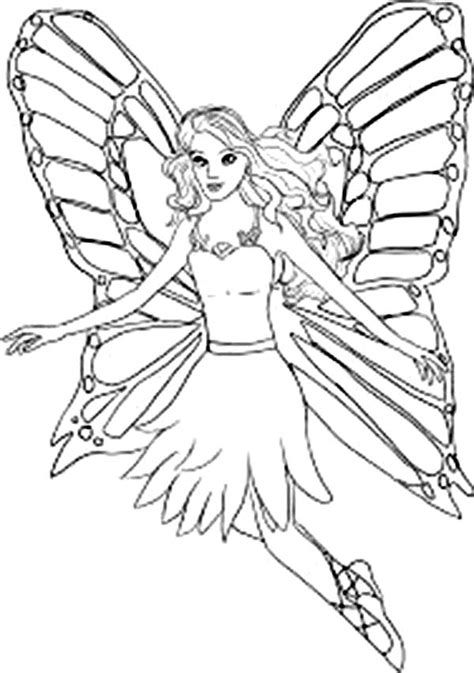 29+ barbie mariposa coloring pages for printing and coloring. Barbie Mariposa Beautiful Wings Coloring Pages : Bulk ...