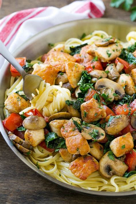 40+ quick & easy pasta recipes. Tuscan Chicken Pasta - Dinner at the Zoo