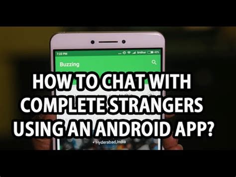 There are many stranger chat apps that can help you to find true friends or even a romantic partner in another country or nearby. How to chat with complete strangers with an Android app ...