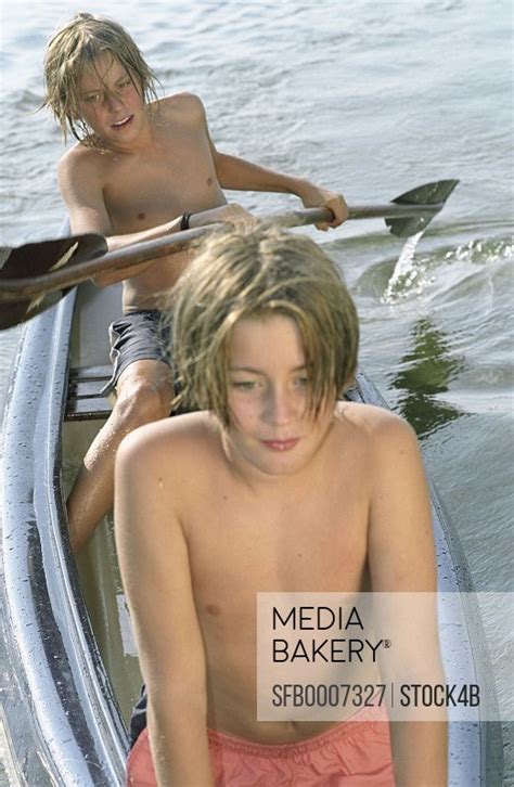 Jungue lee • 핀 48개. Mediabakery - Photo by Stock 4B - Two Boys in a Canoe ...