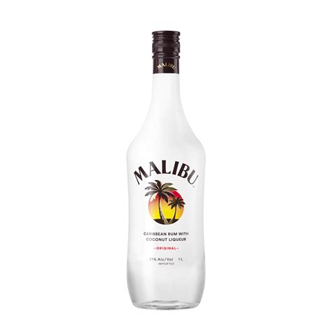Basically the bottled equivalent of sunshine, malibu rum (which, spoiler, can't technically be called a rum due to its 21% abv, falling short of official rum's 40%) is the most popular caribbean coconut rum in the world and effortlessly. Malibu Coconut Rum Flavored 1.0 L - Walmart.com - Walmart.com