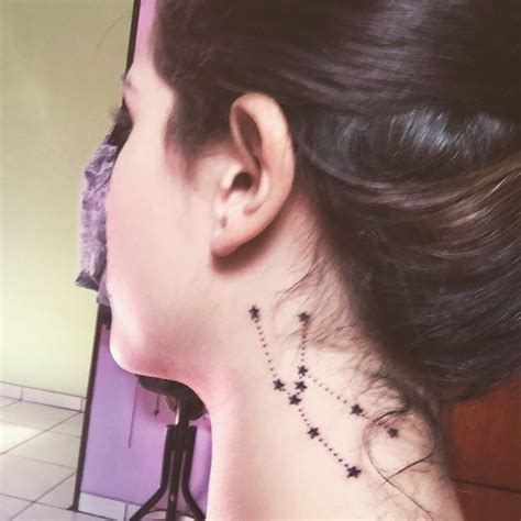 39 captivating zodiac cancer tattoos for women that you ll cherish. Taurus constellation | Astrology tattoo, Behind ear tattoo ...