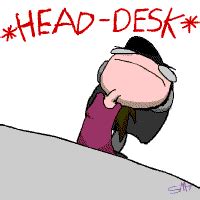 Check spelling or type a new query. Banging head on desk gif » GIF Images Download