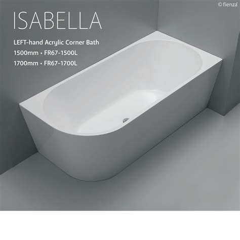 Mansfield's cast acrylic baths come in varying shapes, styles and sizes, providing you the perfect centerpiece to any bathroom. Isabella - Left Hand Corner Bath Tub - Acrylic - Flooring ...