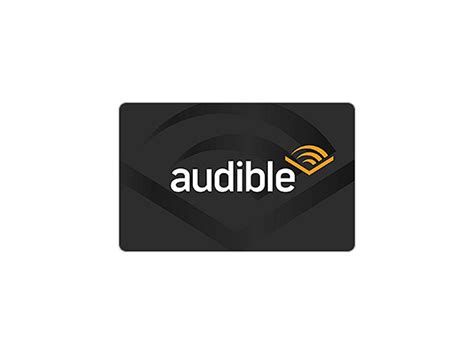 In order to buy an audiobook, you must purchase it with a visa, mastercard, american express, or a discover credit or debit card as no other. Audible $15 Gift Card (Email Delivery) - Newegg.com