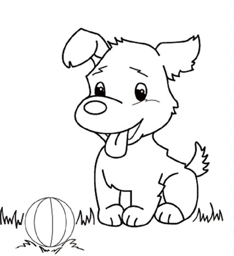 Free printable puppies coloring pages for kids in cute. Puppies To Colour In - Coloring Home