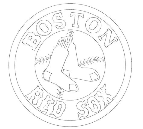 More than 5.000 printable coloring sheets. Red Sox Coloring Pages at GetColorings.com | Free ...