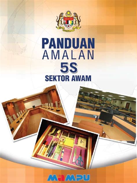 5 elemen berkenaan adalah imej korporat, kreativiti, amalan hijau, persekitaran kondusif dan kepelbagaian. Buku Panduan Amalan 5S Sektor Awam