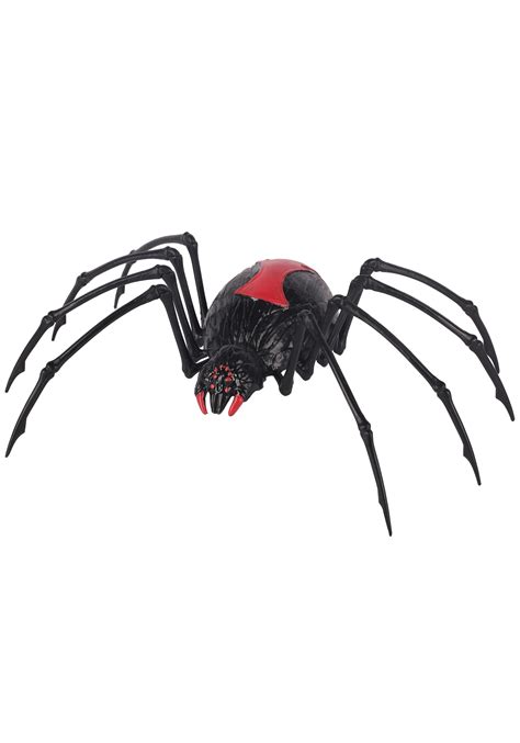 It is not usually fatal, but it can be dangerous to children, older people black widows thrive in temperate climates, so they are most common in the south and western regions of the united states. Black Widow Prop Spider