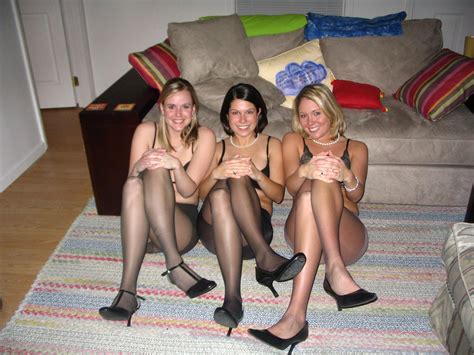 We have full time staff that screen videos all day, as well as image recognition technology that assist in age identification. pantyhose-partygirl-trio | Andrea | Flickr