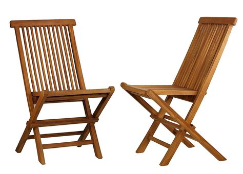 Get free shipping on qualified outdoor dining chairs or buy online pick up in store today in the outdoors department. Ala Teak Wood indoor-outdoor Folding Teak Chair (Set of 2 chairs) - ALA TEAK