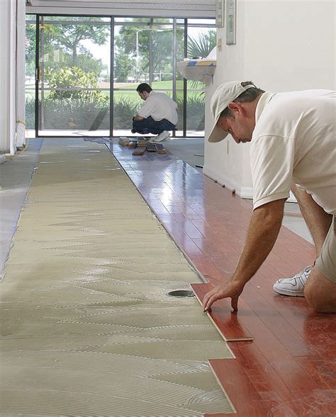 Hardwood floor installation:how to install like a pro, wood floor industry installation standards, how polyurethanes, tung oils and hard wax oils are just a few top coats that can be used to help protect a full trowel of flooring adhesive is applied and then the flooring is assisted with nail fasteners as a. Can Parquet Floor Adhesive Be Used For Engineered Hardwood ...