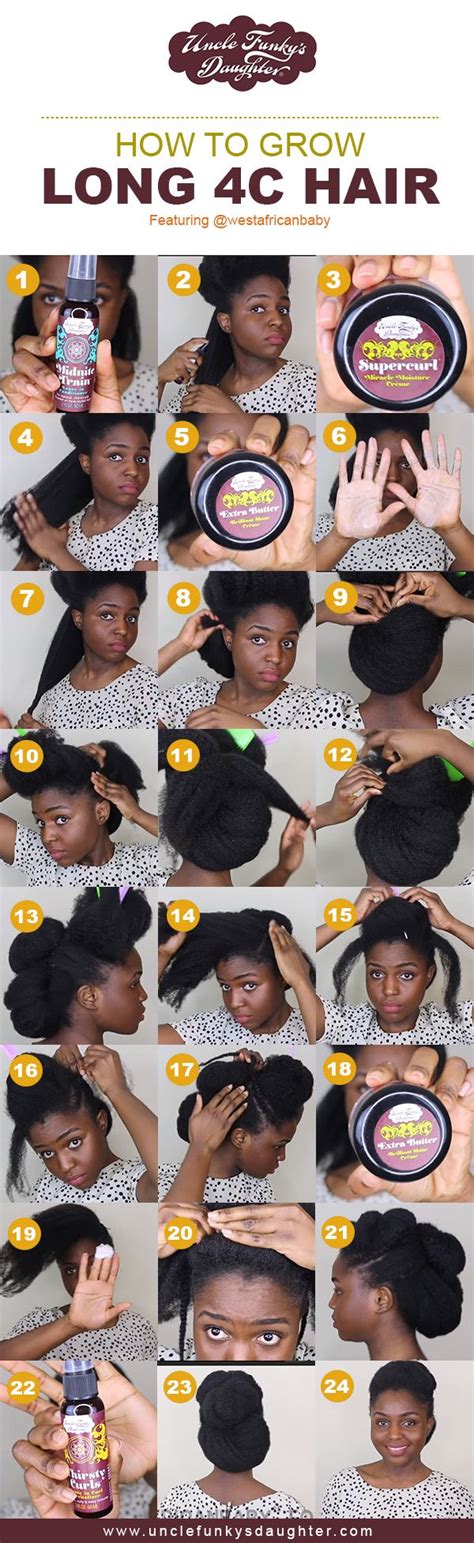 This video provides actionable steps that if you add to your regimen, you will notice a difference in growth and thickness. Grow Long 4c Hair | 4c hairstyles, Damp hair styles ...