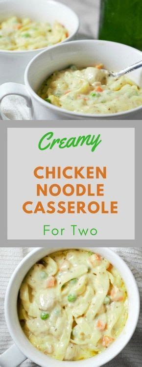 You know the feeling that hits when the craving strikes: Creamy Chicken Noodle Casserole is the perfect delicious classic comfort food to warm your tummy ...