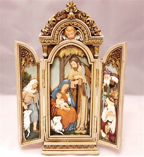 Christmas Nativity | Triptych, Nativity, Holy family