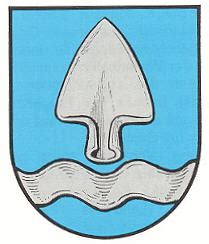 Das wappen der stadt kaiserslautern zeigt in rot einen silbernen pfahl, belegt mit einem steigenden blauen fisch, der wahlweise einen hecht oder karpfen darstellt. Rodenbach (bei Kaiserslautern)