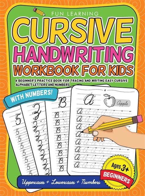 Cursive handwriting for adults improve your handwriting with. Cursive Handwriting Workbook For Kids Beginners : A ...