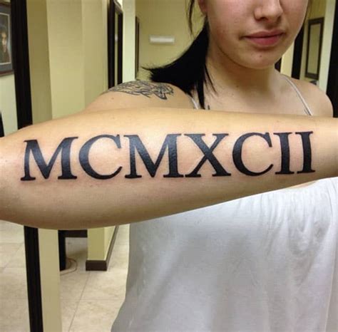 Maybe you would like to learn more about one of these? 100 Stylish Roman Numerals Tattoos Ideas (May 2019)