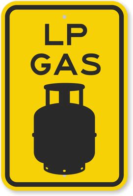 Locally owned & operated, we strive to have the best service and pricing around. LP Gas Sign - ProSportStickers.com