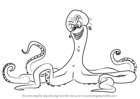 The penguins' plan to reverse dr. Step by Step How to Draw Dave from The Penguins of ...