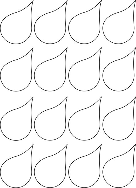 Counting raindrops clip cards for number practice {free printables} today we're excited to share with you our raindrop counting clip cards. Raindrop Coloring Pages - NEO Coloring