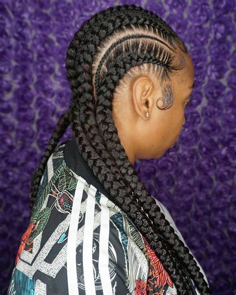 This hairstyle is short and sexy. African Braids Hairstyles, Pretty Braid Styles for Black Women