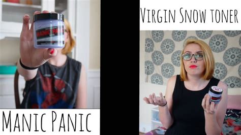 The results will be subtle and most likely go. Manic Panic Virgin Snow White Toner Review | Manic panic ...