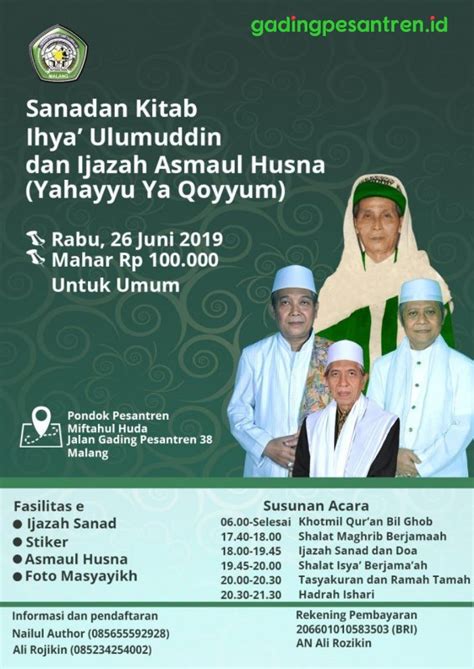 Download eksklusif miftahul husna buka isinya | ternyata isinya balon #part2 #vcslur. Ikutilah Sanadan Kitab Ihya' Ulumuddin dan Ijazah Asmaul ...