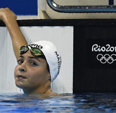 Her next swim is tonight! Yusra Mardini: „Ich habe den Krieg erlebt, Corona ist wie ...