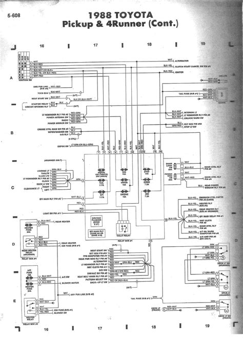 98 toyota 4runner alternator part 1. 1997 Toyota 4runner Wiring Diagram - Wiring Schema