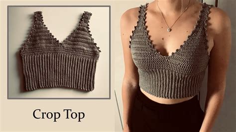 Stilinizde şık ve konforlu nüanslar yaratmak için rotanızı hemen dilvin'e çevirin. Anleitung für ein gehäkeltes Crop Top | Ohne Schnürung und ...